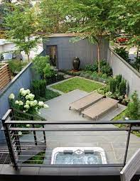 How to create 4 outdoor rooms in a small backyard after gophers destroyed their backyard, evelyn huang and jack mangan of pleasant hill, california, set out to redo the scruffy plot. Pin By Sara Malek On Gardens Landscaping Plants Small Yard Landscaping Small Courtyard Gardens Small Backyard Gardens