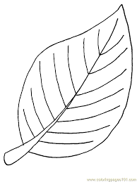 Hosanna palm leaf coloring page. Leaf Coloring Page 06 Coloring Page For Kids Free Trees Printable Coloring Pages Online For Kids Coloringpages101 Com Coloring Pages For Kids