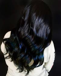 Here are some of our favorite shades. 43 Beautiful Blue Black Hair Color Ideas To Copy Asap Stayglam