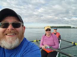 Beautiful morning row