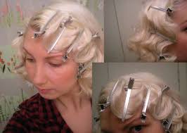 So, pin curls are awesome. Create Some Retro Fingerwaves With Barrel Pin Curls Offbeat Bride
