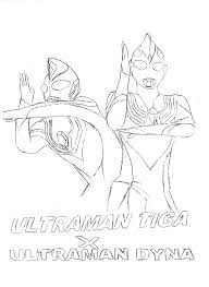 You may even spot an ariel lookalike in this bunch o. Ultraman Zero Coloring Pages Nasi