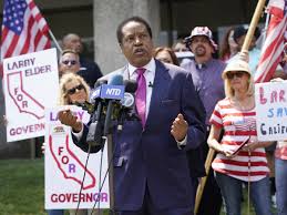 A complete shock': the rightwing contrarian leading the California recall  race