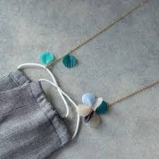 耳が痛くならないマスクフック ブレスレットにもなる 2021 花びら 手作りクラフト 手作り