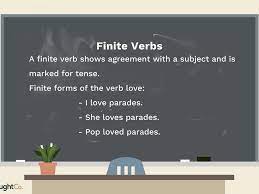 Check spelling or type a new query. Finite Verb Definition And Examples