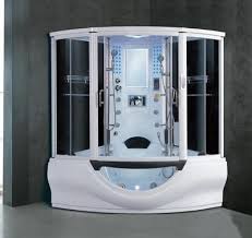 Rainfall Shower Head Lcd Tv Sauna Heated Whirpool Tub Acupressure Foot Massage Fm Radio Mood Lighting Mir Shower Cabin Luxury Shower Steam Shower Cabin