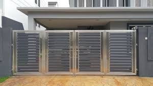 See more ideas about gate, stair gate, garden gates. New Photo Bathroom Door Aluminium Strategies As A Result Of Place Restrictions Along With Contact Frequ Gate Designs Modern Steel Gate Design Front Gate Design