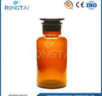 Rongtai Chemistry Lab Glassware Factory Clear Glass Reagent Bottle 100ml  China Wide Mouth Borosilicate Glass Reagent Bottles