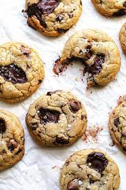 Best Ever Tahini Chocolate Chip Cookies Recipe Chocolate Chip Cookies Chip Cookies Chocolate Chip