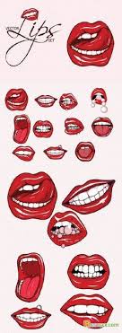 How To Draw Lips Biting Tutorials 46 Ideas For 2019 Lips Drawing Lip Drawing Art Drawings