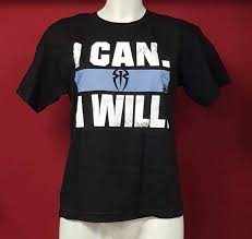 Roman wild ist zu beginn der serie der einzige männliche eisläufer im team von steinkamp sport & wellness und eng mit jennifer steinkamp befreundet. Roman Reigns I Can I Will Kinder Authentic T Shirt Mullner Versand