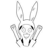 For cartoon lovers—specifically lovers of bob's burgers—there's now an official coloring book featuring the beloved belchers and their many . Louise Belcher Coloring Page Nar Media Kit