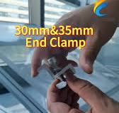 🔧☀️ Our Exchange End Clamp 30mm & 35mm from Landpower simplifies your  inventory. It allows fast, tool-free conversion between the two most common  panel thicknesses without disassembling bolts. Marked ...