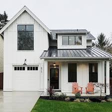 I think it is so amazing what a coat of paint can do for curb appeal. Our Builder Is Now Making A Joanna Gaines Inspired Modern Farmhouse Where Was This Last Year House Exterior Modern Farmhouse Exterior House