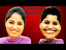 How To Make Photo To Caricature Caricature Tutorial Photoshop Cs6 Tutorial Caricature Tutorial How To Make Photo Caricature