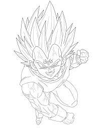 Pin De Davidmayoke En Dragon Ball Dibujo De Goku Vegeta Para Colorear Como Dibujar A Goku