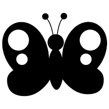 Pochoir Papillon 6 Gratuit A Imprimer Pochoir Papillon Pochoir Gabarit Papillon