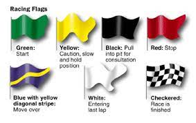 It means that the driver who receives it must come down pit road to respond to a nascar concern. To Love Racing Nascar Glossary Racing Nascar Nascar Racing