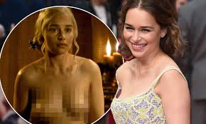 Game Of Thrones Emilia Clarke relied on alcohol to shoot THAT naked scene  | Daily Mail Online
