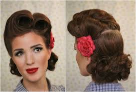Bangs Victory Rolls Hair Victory Roll Kit: Ingrid