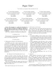 Ieee xplore, delivering full text access to the world's highest quality technical literature in engineering and technology. Gallery Templates Examples And Articles Written In Latex Overleaf Online Latex Editor