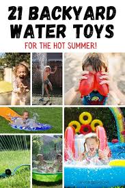 Water bottle sock dog toy. 21 Fun Backyard Water Toys Your Kids Will Love This Summer
