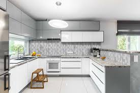 White ice is a dramatic, modern choice for granite countertops, walls, and flooring, and is durable enough for use in commercial installations as well as residential ones. White Ice Granite Khalsa Kitchens