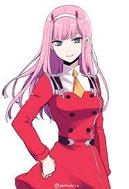 Zero Two Menina Anime Anime Personagens De Anime