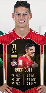 James david rodríguez rubio (american spanish: Bayern Die Mannschaft On Twitter James Rodriguez In Fifa19 Team Of The Week