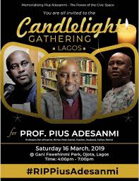 Maybe you would like to learn more about one of these? Inibehe Effiong A Twitter Lagos Mourn Pius Adesanmi We Invite You Join Us This Saturday At The Gani Fawehinmi Park Ojota Lagos State As We Honour The Legendary Prof Pius Adesanmi Time
