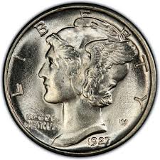 1927 Mercury Dime Values And Prices Past Sales