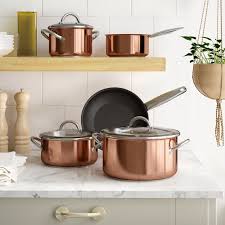 5 Piece Non Stick Stainless Steel Cookware Set In 2020 Cookware Set Stainless Steel Cookware Set Stainless Steel Cookware
