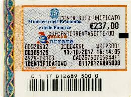 Iscrizione a ruolo in materia di sfratto prassi concordate per l'iscrizione a ruolo telematica avanti il tribunale di milano. Contributo Unificato Tabelle 2020