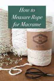 macrame s best kept secret how to estimate your rope length for diy make a wall h plant hangers supplies leaf hanging