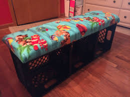 Milk Crate Bench Crate Bench Milk Crate Bench Classroom Decorations