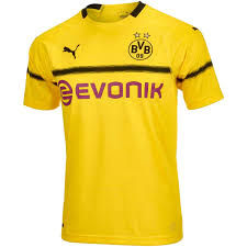 Borussia dortmund jersey small 2018 2019 home shirt soccer football puma. 2018 19 Puma Borussia Dortmund Cup Jersey Soccerpro