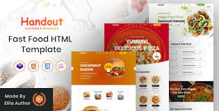 When do you need the best handout template? Free Download Handout Fast Food Shop Html Template Nulled Latest Version Bignulled
