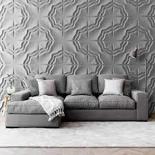 Wallart offers a collection of modern and contemporary textured wall designs. Trails By Arte Forms Designer Paintable 3d Wall Panels Matte Whit 3d Panel Walls