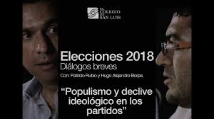 Elecciones 2018. Diálogos breves / Populismo y declive ideológico de los  partidos - YouTube