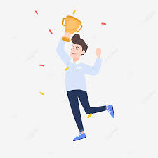 Clip art clip art animasi orang memegang piala penghargaan bebas royalti. Cartoon Flat Man Holding A Trophy Trophy Flat Man Png Transparent Clipart Image And Psd File For Free Download