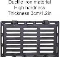 Heavy-Duty Cast Iron Manhole Cover with Frame, Integrated Lid, 3cm Thick, Prevents Clogs from Dirt, Drain Cover (45x75cm/18x29.5in) : Amazon.ie: DIY & ...