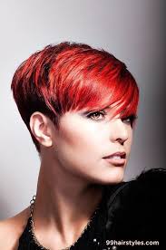 With more focus on layers on top and feathered out hair. Short Red Hair Hairstyle Ideas Short Red Hair Hair Styles Short Hair Styles 2014