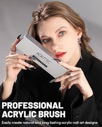 Amazon.com : Aokitec Kolinsky Acrylic Nail Brush #16 Oval Sable Wood Nail  Art Brush for Acrylic Application Polygel Manicure Tool : Beauty & Personal  Care