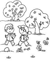 You can learn how they can threaten public health, agriculture, recreation, wildlife, property, and our native plants. Basic Spring Picture For Coloring Topcoloringpages Net