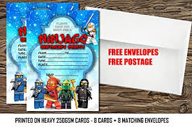 Produced by tt games under license from the lego group. 8 Cartes 8 Enveloppes Pour Inviter Tes Amis A Ta Fete D Anniversaire Lego Ninjago Ninjago City