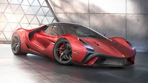 4.1 lakaran piktorial (bahagian 1). Ferrari Stallone Dengan V12 Hibrid Kers Konsep Lakaran 3d Oleh Murray Sharp Motoqar