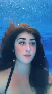 Black Girl Singing Underwater