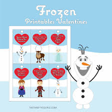 It's quick, easy and fun to create personalized valentine's day cards for friends and family. Free Frozen Printable Valentine S Cards With Adorable Quotes The Thrifty Couple