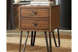 Centair Chairside End Table By Ashley Homestore Brown End Tables Table Ashley Furniture