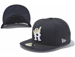 Navy Duck Underbill 59fifty Fitted Cap By R Crown X New Era Fitted Caps Fitted Baseball Caps Cap